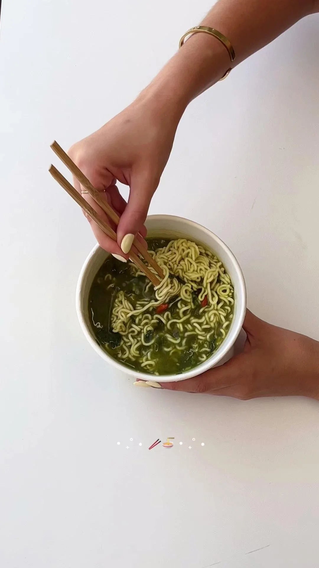 How to prep delicious matcha ramen noodles