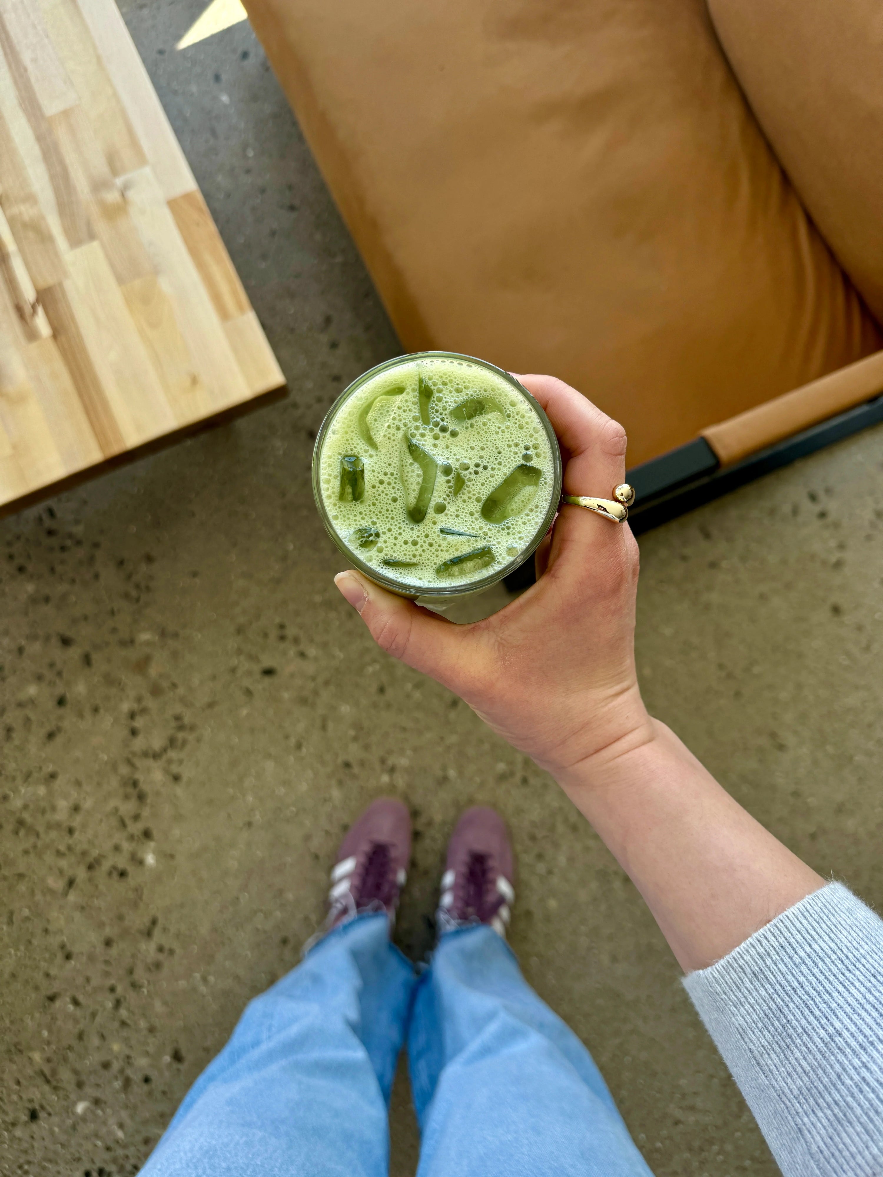 Earl grey + matcha = a dream team