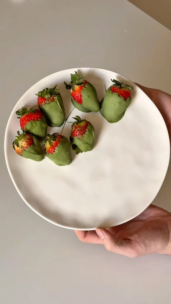 Try these viral matcha-covered strawberries