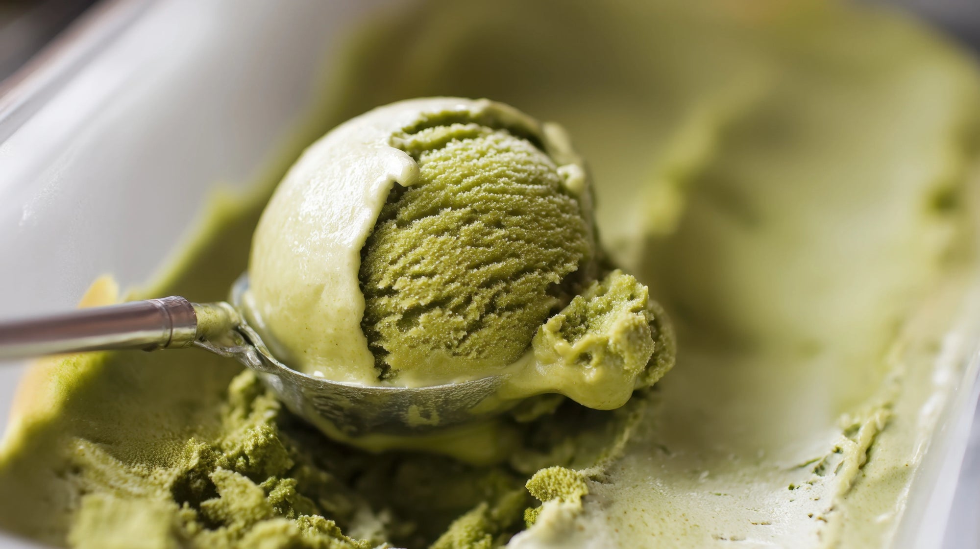 3-ingredient matcha ice cream: no churn, no drama