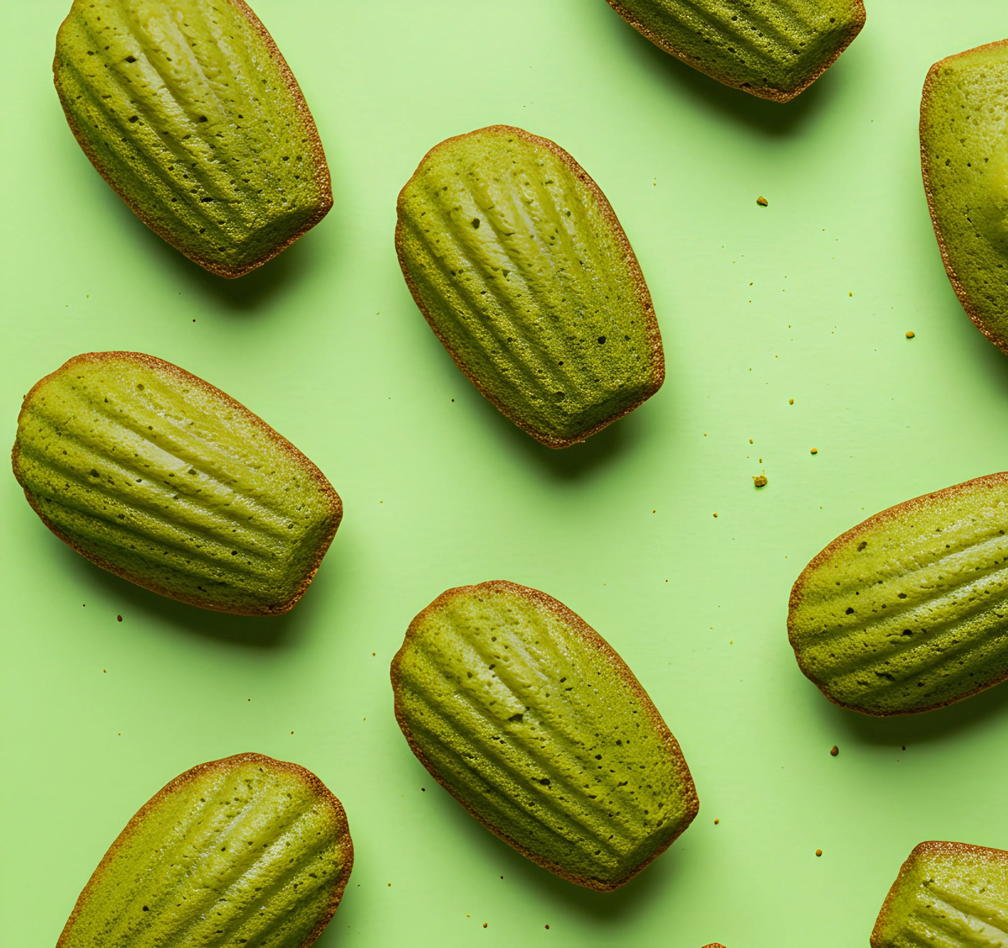 How to prep matcha madeleines