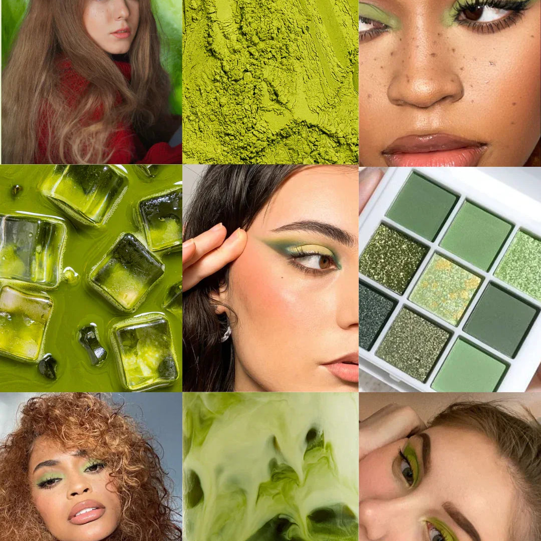 Matcha latte makeup: the trend that keeps coming back