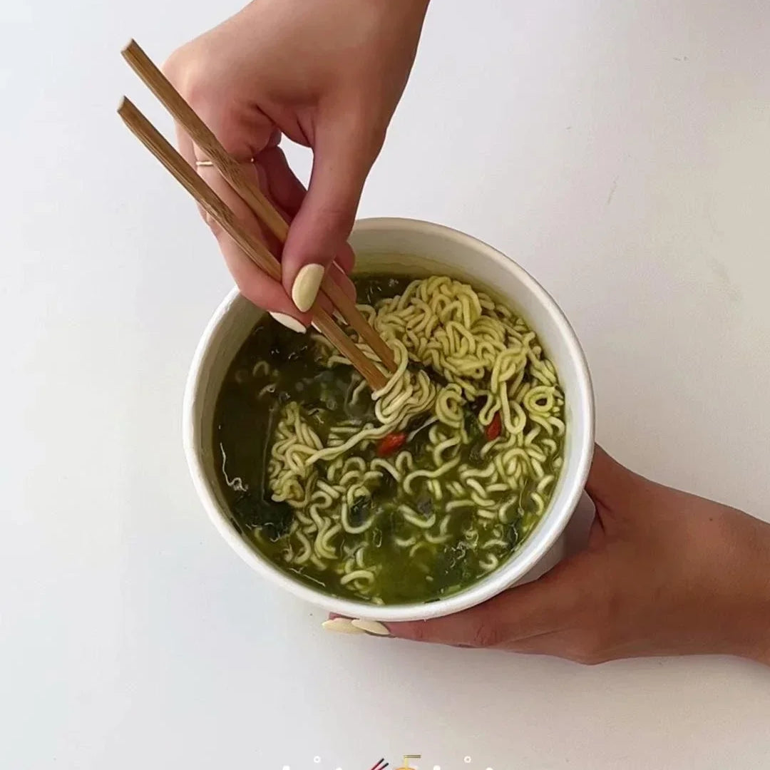 How to prep delicious matcha ramen noodles