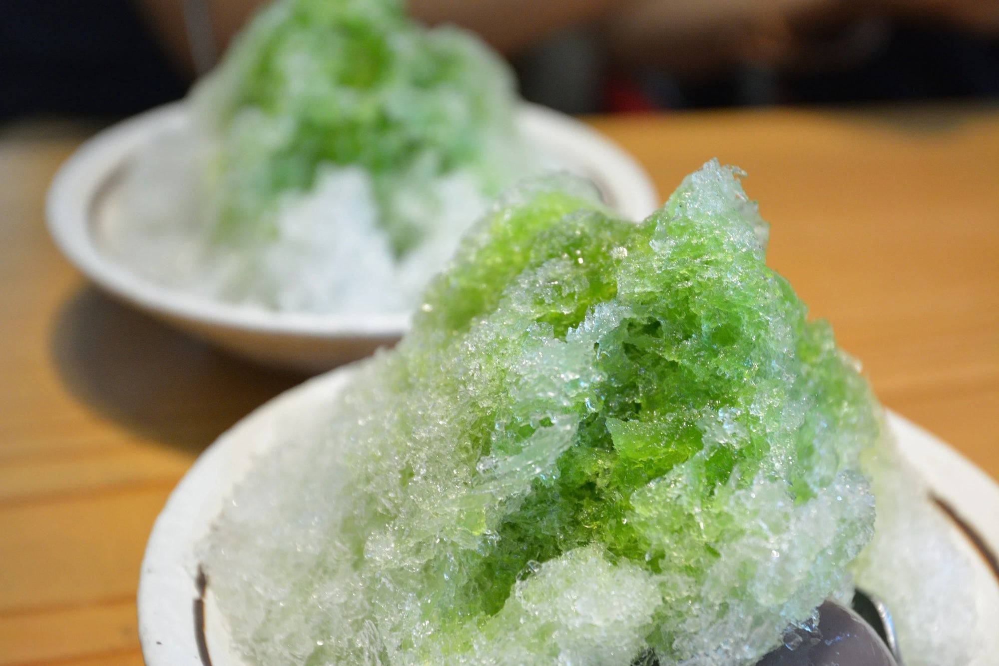 POV: it’s hot AF and you just made matcha shaved ice