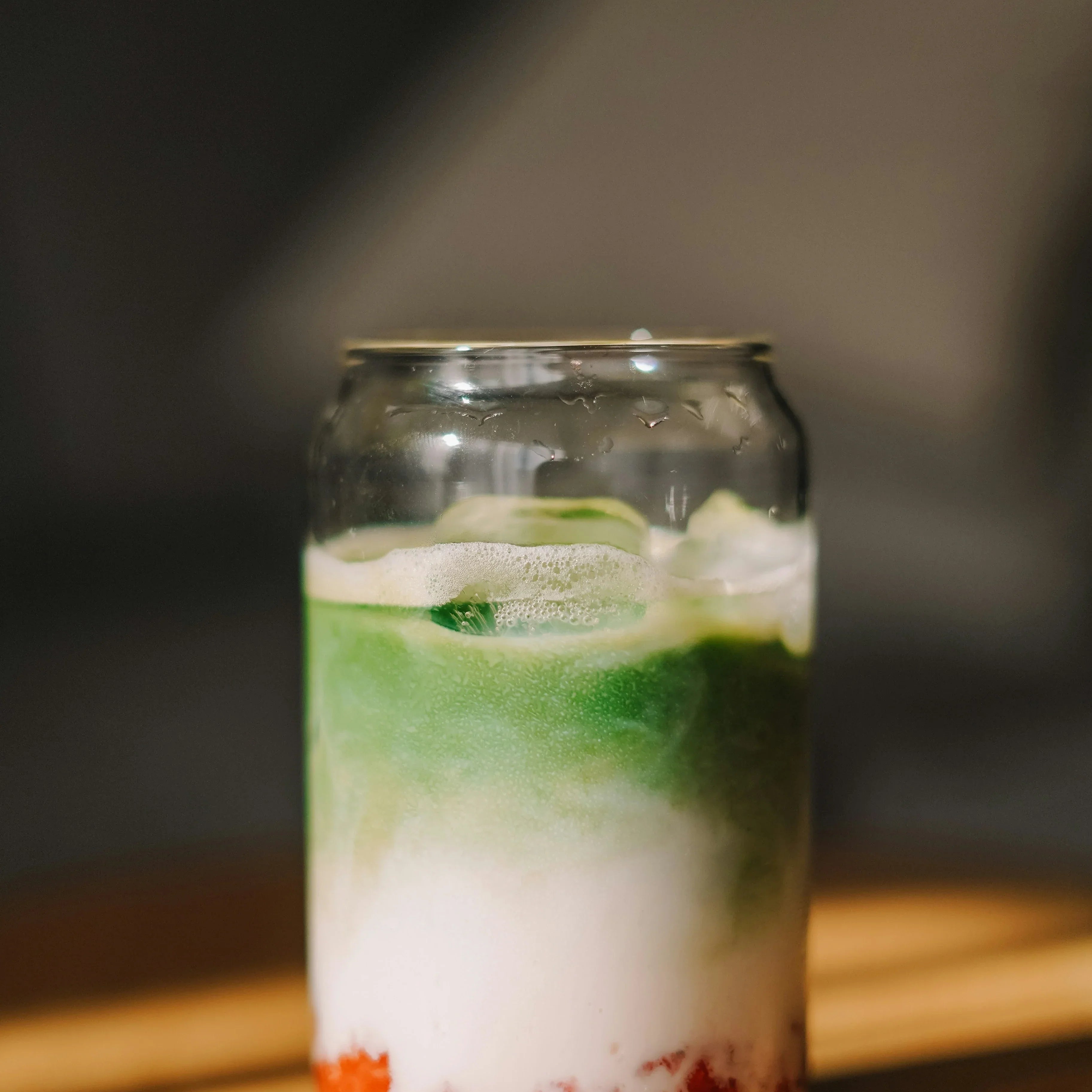 POV: you just made a delicious strawberry matcha latte