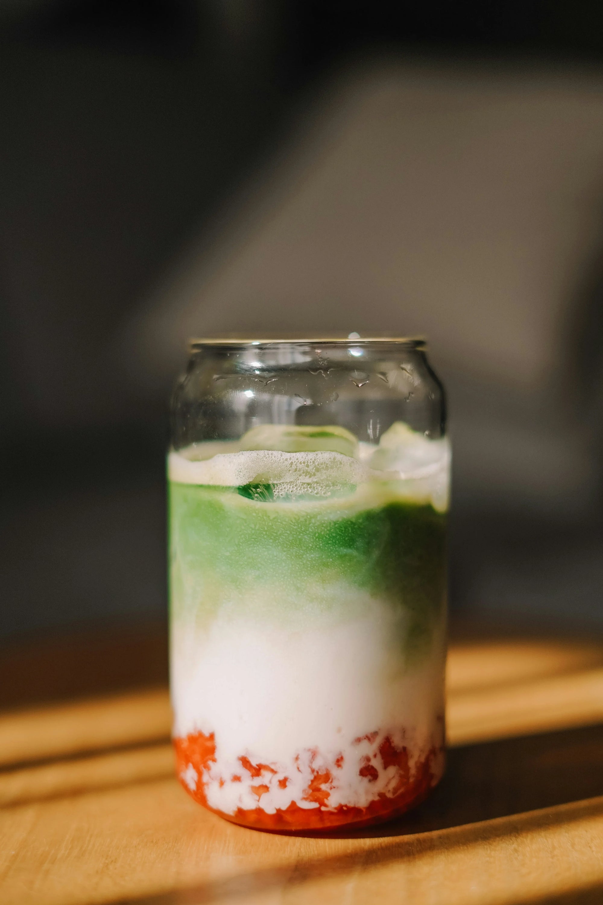 POV: you just made a delicious strawberry matcha latte