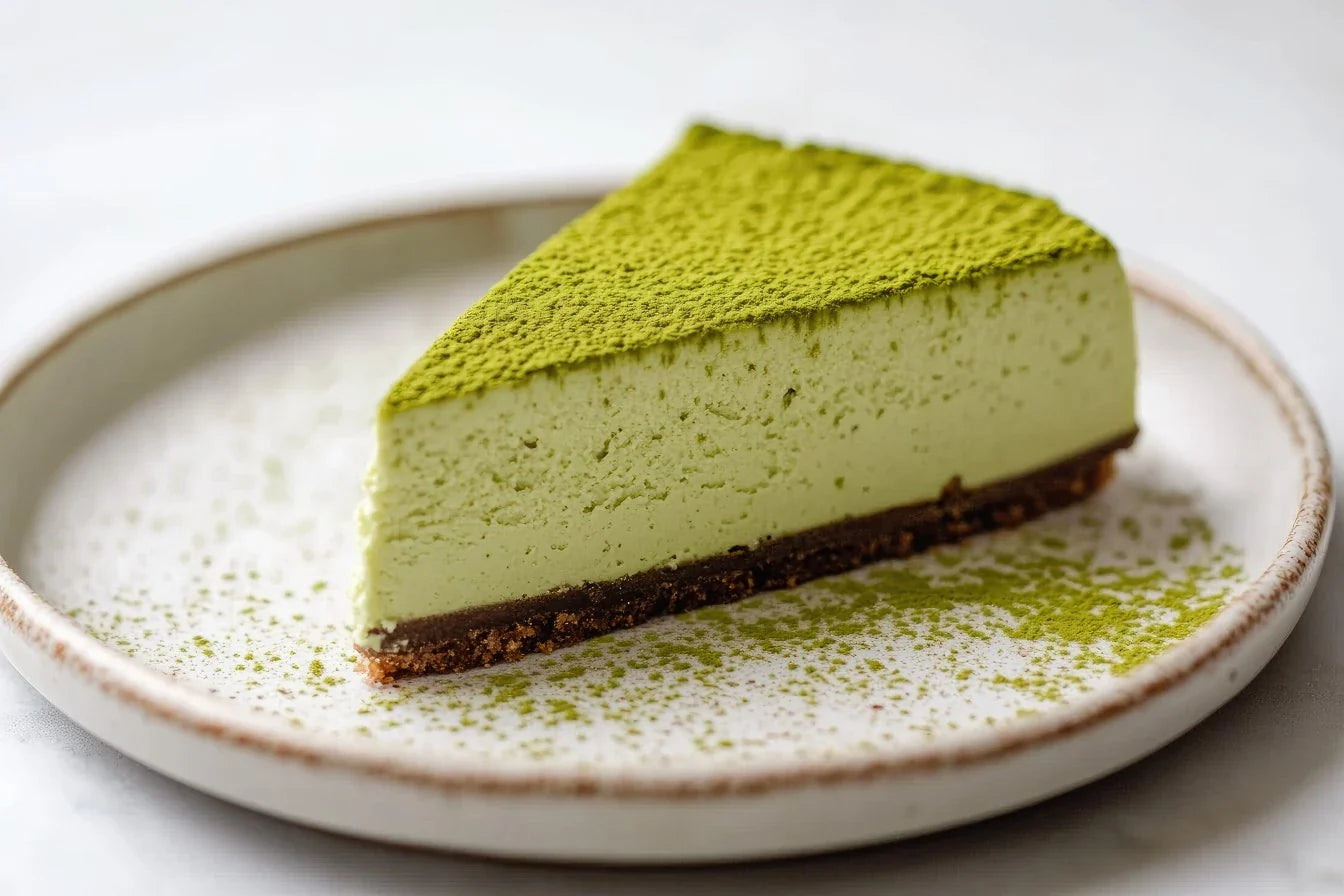 How to make a no-bake matcha tea cheesecake