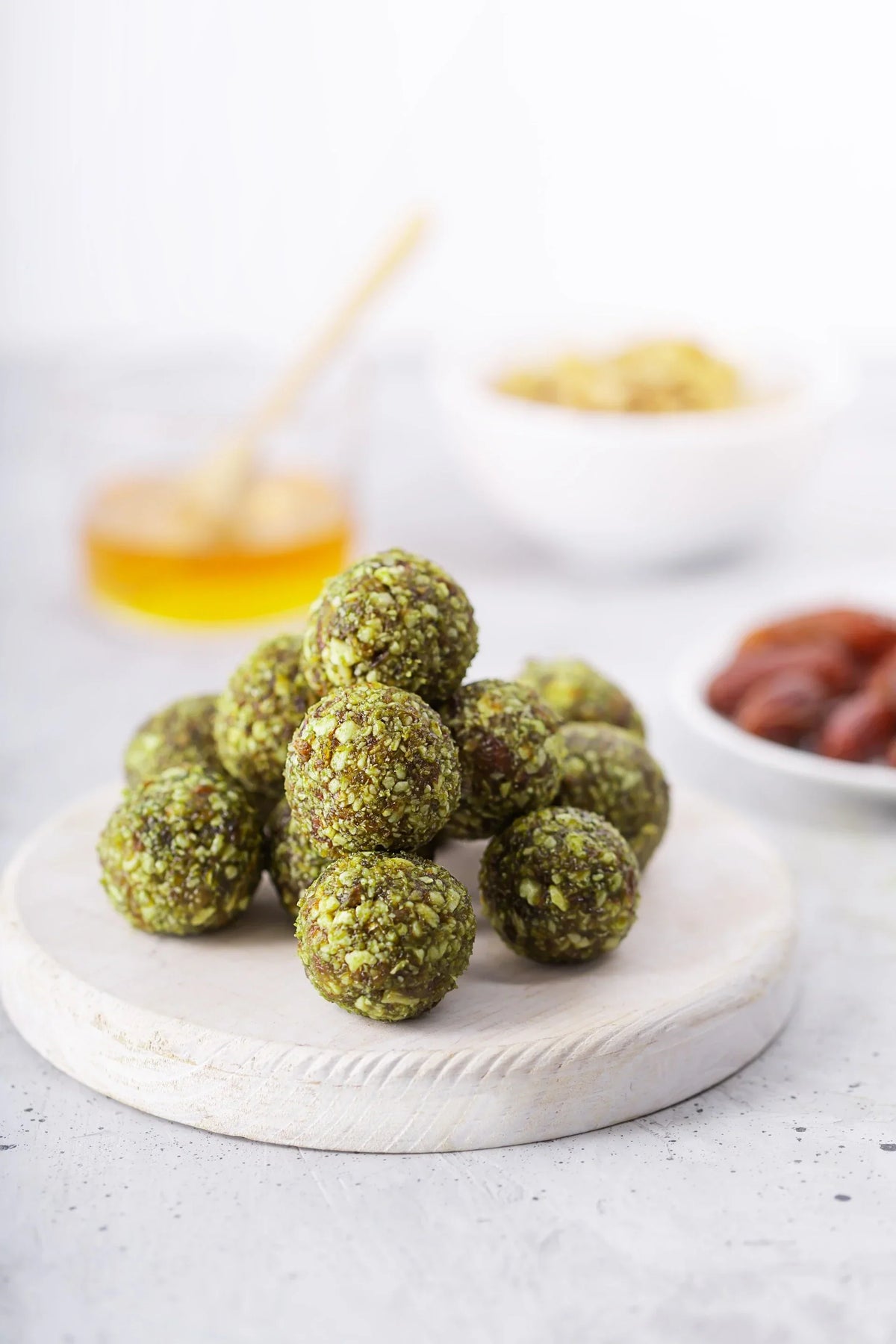 POV: you just made matcha energy balls that taste like cookie dough