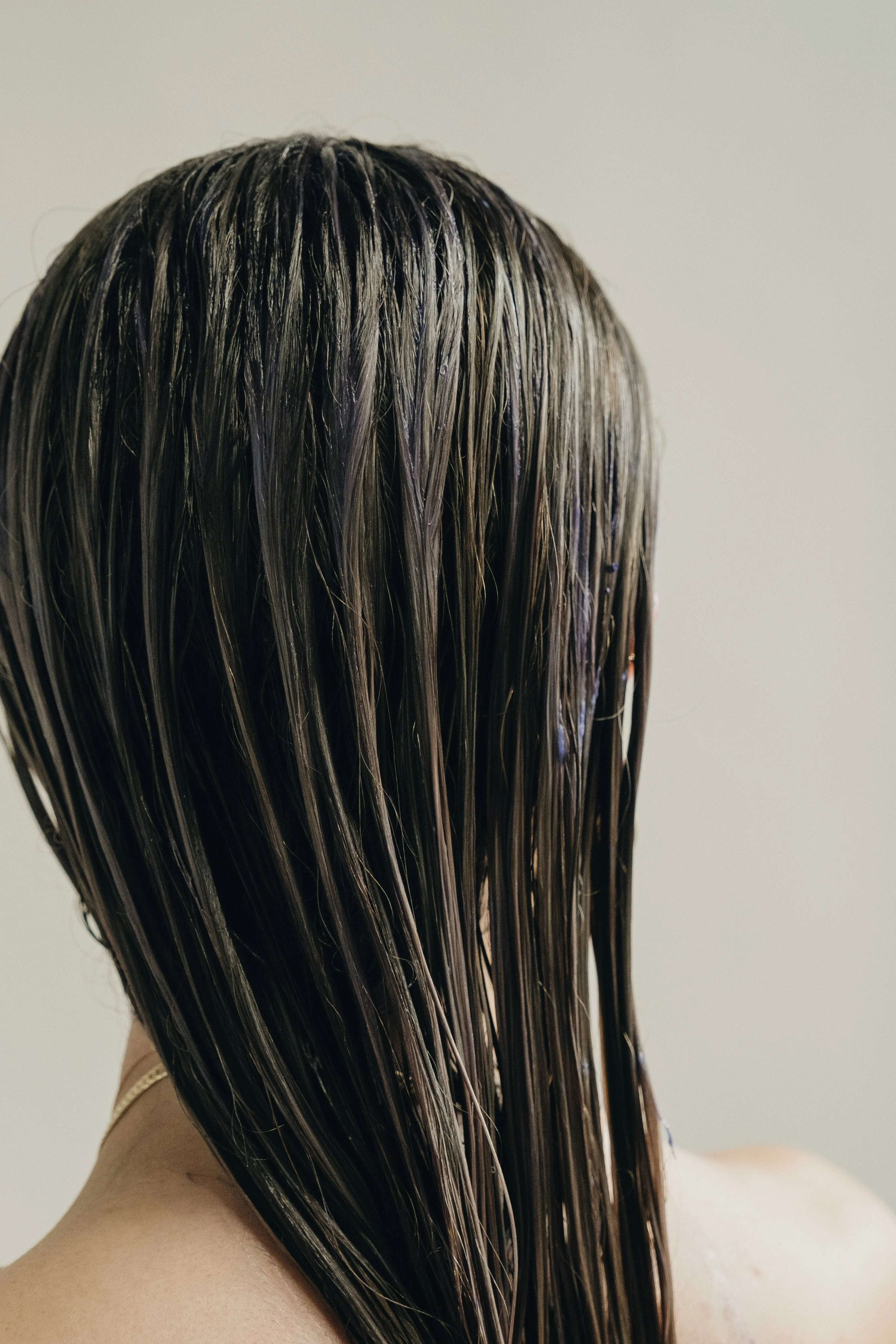 Olive oil and matcha? Another hair mask glow-up