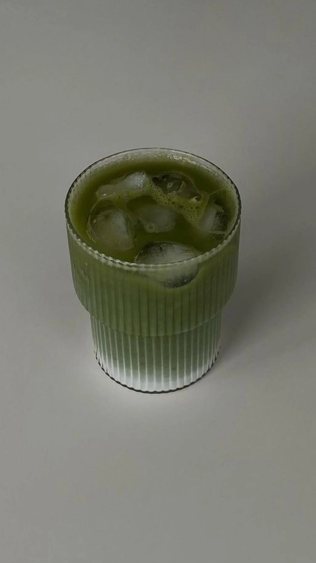 Iced peppermint matcha in the summer? Yes, please