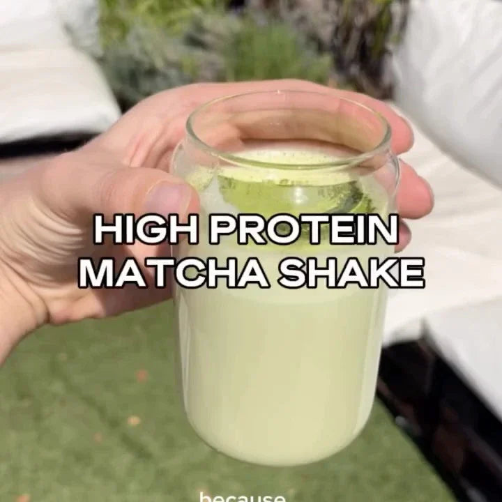 the ultimate matcha protein shake
