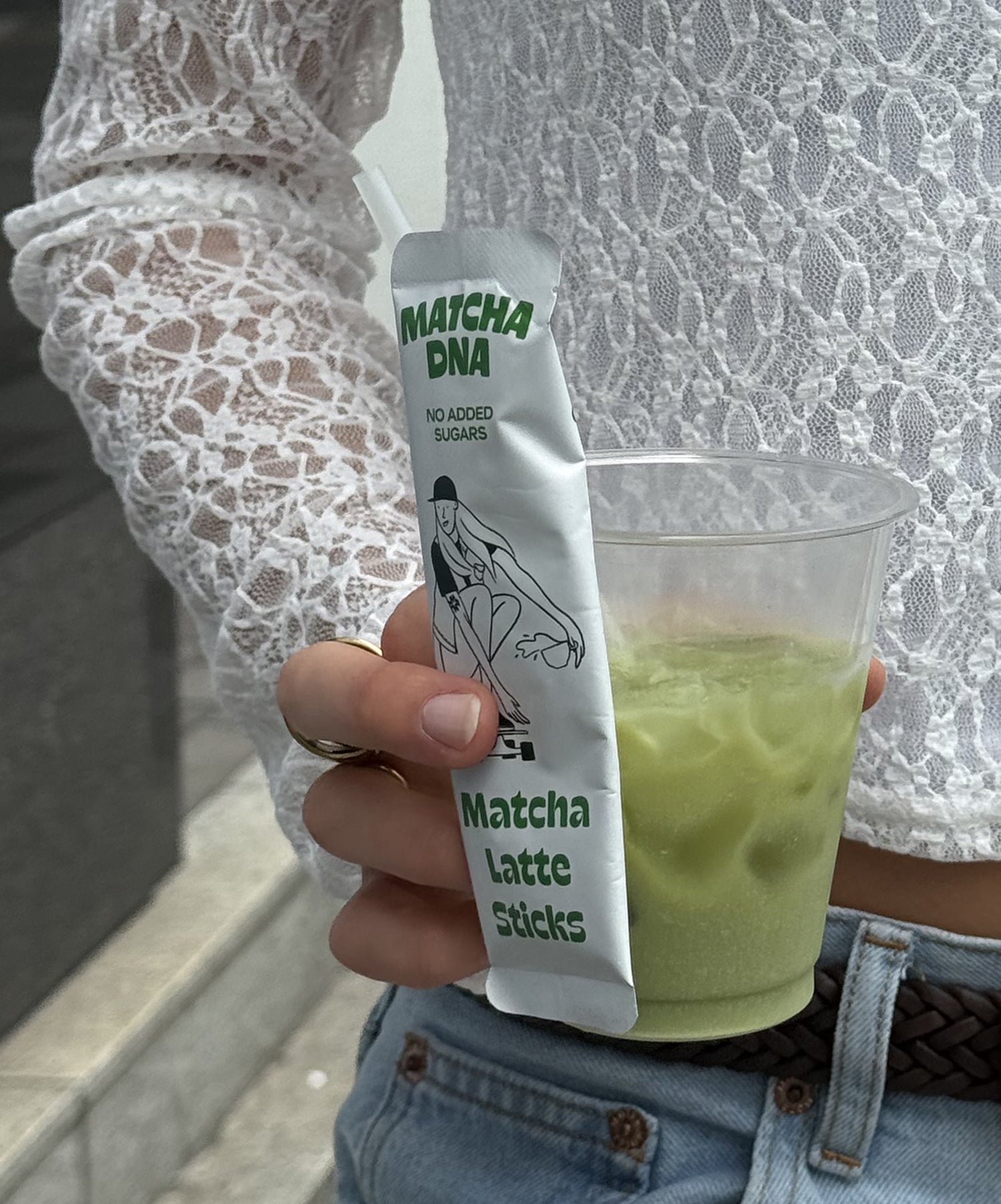The Milky Matcha Latte Sticks