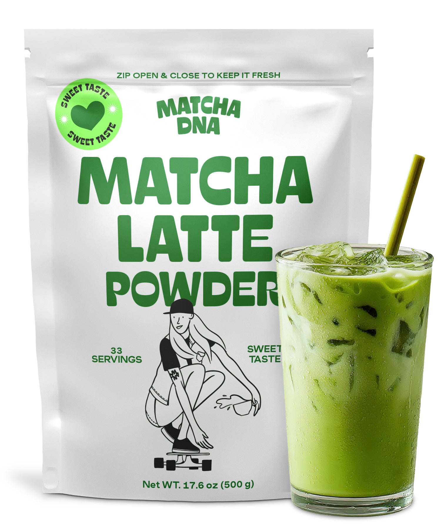 The Milky Matcha Latte Bag