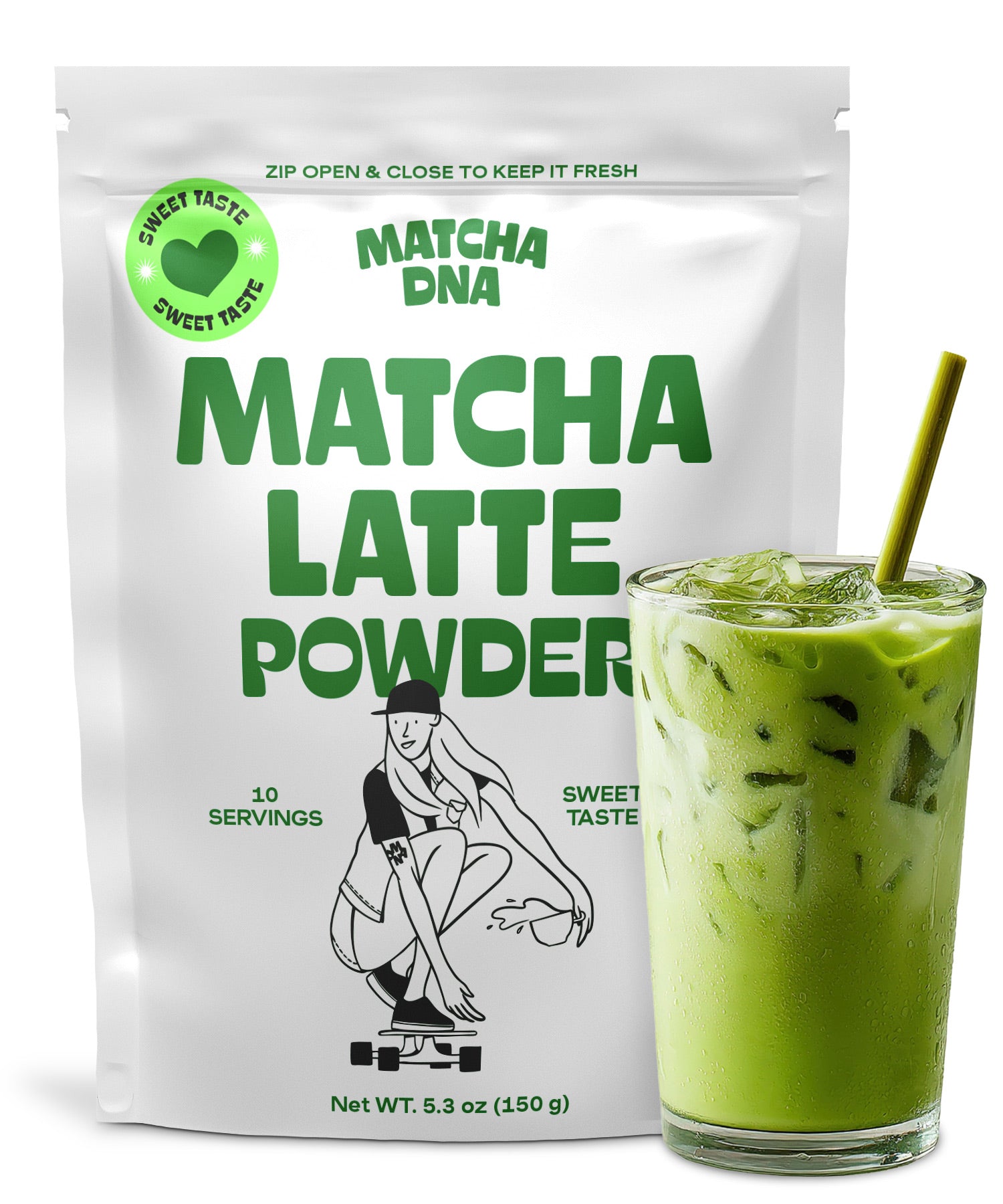 The Milky Matcha Latte Bag