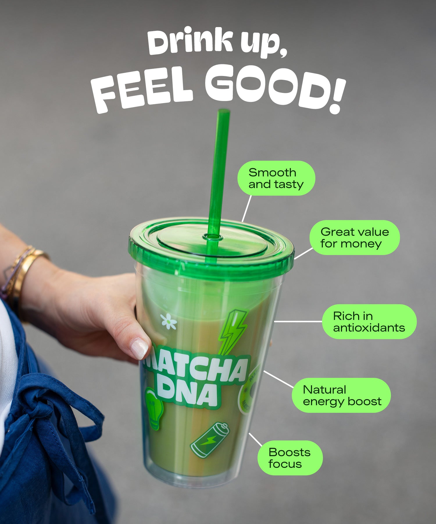 The Milky Matcha Latte Bag