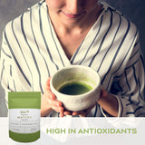 MatchaDNA USDA Organic Matcha Green Tea Powder Culinary Grade Powdered Matcha - High in antioxidants - 8 oz