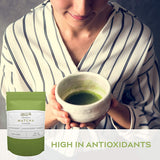 MatchaDNA Organic Culinary Matcha Green Tea Powder 16 oz