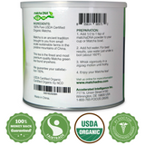 MATCHA DNA Certified Organic Matcha Green Tea Powder (16 oz TIN CAN)